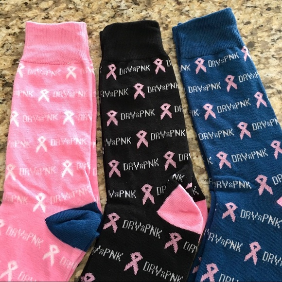 Cancer Awareness Men’s Dress Socks - 3 Pair - Picture 2 of 7